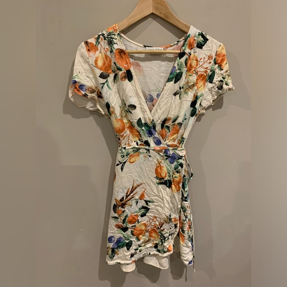 Dress Forum Orchard Print wrap dress - Picture 3 of 4